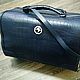 Travel bag made of genuine crocodile leather, for travel!, Travel bag, St. Petersburg,  Фото №1