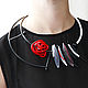 Necklace 'La femme fatale'. Necklace. Ксения (by Popova). Online shopping on My Livemaster.  Фото №2
