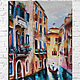 Oil painting 'Romantic Venice' 50/40 cm, Pictures, Sochi,  Фото №1