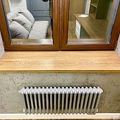 Для дома и интерьера handmade. Livemaster - original item Solid oak window sill (project d. Osinovka). Handmade.