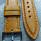 Watchband (20/18 mm). Watch Straps. ivTris Leather Handmade (ivtris). Online shopping on My Livemaster.  Фото №2