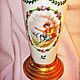 Винтаж: Aнтикварная настольная лампа Garcon бронза фарфор XIX век Франция, Лампы винтажные, Орлеан,  Фото №1