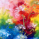 Order Painting with delicate flowers. Bright floral oil painting. Zabaikalie. Livemaster. . Pictures Фото №3