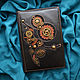 Leather notebook "STEAMPUNK", Diaries, Krivoy Rog,  Фото №1