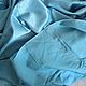 Винтаж: Саржа. Подкладочная ткань. Голубая. Ткани винтажные. Блошка. Винтаж для вас... Интернет-магазин Ярмарка Мастеров.  Фото №2