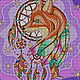 KIT EMBROIDERY WITH BEADS 'DREAMCATCHER'. Embroidery kits. Beaded embroidery from Laura. Online shopping on My Livemaster.  Фото №2