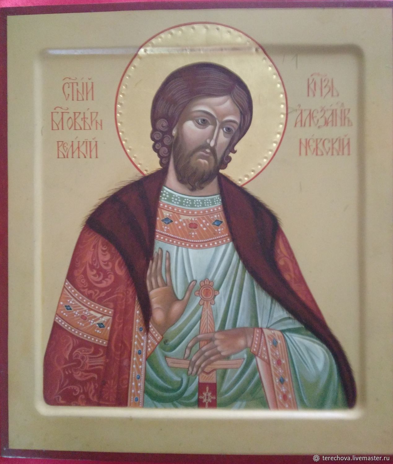The Icon Of Alexander Nevsky, Icons, Moscow,  Фото №1