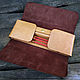 Leather case for ramrod and accessories, mod. Dollaro. Gifts for hunters and fishers. Labour. My Livemaster. Фото №4