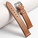 Genuine whiskey-colored leather strap. Watch Straps. Asketica. Online shopping on My Livemaster.  Фото №2