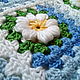  Knitted pillow case Daisies cotton. Pillow. Lace knitting workshop. Lidiya.. My Livemaster. Фото №5