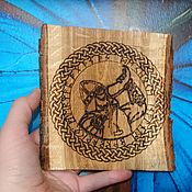 Картины и панно handmade. Livemaster - original item Amulet of protection houses, wooden mascot homes, 9 runes,amulet (THREAD). Handmade.