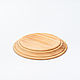 Stand for hot food made of wood Siberian cedar 195 mm. P1, Utensils, Novokuznetsk,  Фото №1
