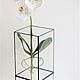 The Floriana for plants. GEOMETRIC VASE. LOFT. Florariums. Glass Flowers. My Livemaster. Фото №5