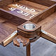 Игровой стол-трансформер американский орех. Столы. CNC-Wood. Ярмарка Мастеров.  Фото №5