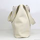 Order Bag Bag Leather Beige Medium Bag String Bag T-shirt Shopper Cream. BagsByKaterinaKlestova (kklestova). Livemaster. . Sacks Фото №3