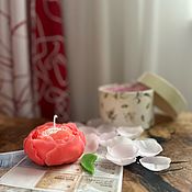 Ароматическая свеча - Розовый пион