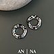 Подвеска бублик, кристалл Swarovski, 14 мм, 1 шт (SW-001-01CAL), Кристаллы, Санкт-Петербург,  Фото №1