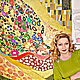 Modular vivid picture in the style of abstraction Klimt. Pictures. House of the Sun (irina-bast). My Livemaster. Фото №6