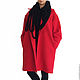 Red coat Fashion coat Winter coat Stylish coat. Coats. BB60 STUDIO (orchideaboutique). Online shopping on My Livemaster.  Фото №2