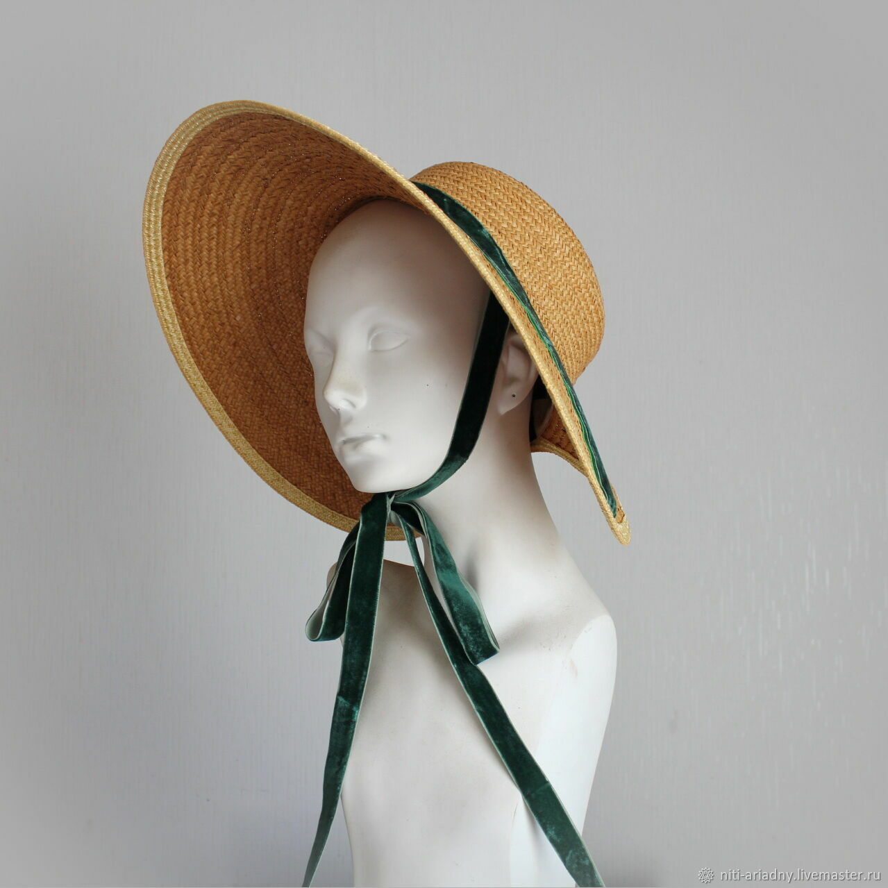 Шляпа-капор "Vintage" – заказать на Ярмарке Мастеров – R32R8RU | Шляпы ...