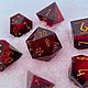 Дайсы ручной работы для DnD (Dungeons and Dragons) Burmese Ruby. Фишки и кости. Fantasy Minis. Ярмарка Мастеров.  Фото №5