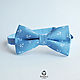 Blue tie Anchors / party and wedding in a marine style, Ties, Moscow,  Фото №1