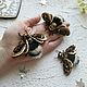 Brooch Bee with natural fur, Brooches, Moscow,  Фото №1
