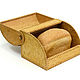 Order Small bread box 'Rowan'. Wooden bread bin. SiberianBirchBark (lukoshko70). Livemaster. . The bins Фото №3