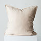 Pillow linen 100% ' Sand plain', Pillow, Vyazniki,  Фото №1