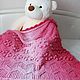 Order Red plush blanket in the crib for a girl. komarovanata. Livemaster. . Baby blankets Фото №3