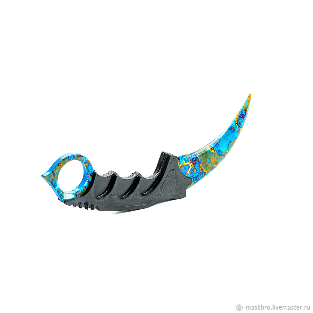 Деревянный нож керамбит Поверхностная закалка, MASKBRO купить в ...