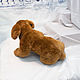 Order Labrador puppy chocolate. Dilara. Livemaster. . Stuffed Toys Фото №3