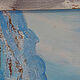 Мини картина Зимнее озеро картина маслом. Картины. Картины от Sarancha_Natalya. Ярмарка Мастеров.  Фото №6