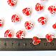 Бусины lampwork "сердечки". Бусины. Хлоя. Ярмарка Мастеров.  Фото №5