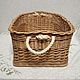 Wicker box made of natural willow vine with handles. Storage Box. Elena Shitova - basket weaving. My Livemaster. Фото №5