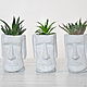 Order Moai Small Concrete planters for succulents. Decor concrete Azov Garden. Livemaster. . Pots1 Фото №3