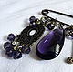 Brooch 'Lilac song'. Brooches. A million treasures. Online shopping on My Livemaster.  Фото №2