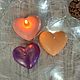A large candle in the shape of a heart. Candles. Happiness Gift Shop (kudreshova). Online shopping on My Livemaster.  Фото №2