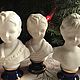 Capodimonte bust of young women, young men, hand made, 7 PCs., Italy. Vintage Souvenirs. Dutch West - Indian Company. My Livemaster. Фото №6