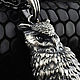  Wise Owl. Подвеска. Delor (Aleksandr5). Интернет-магазин Ярмарка Мастеров.  Фото №2