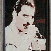 Картины и панно handmade. Livemaster - original item tapestry: Freddie Mercury. Handmade.