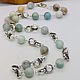 Beads with amazonite French Riviera 57 cm. Beads2. Selberiya shop. Online shopping on My Livemaster.  Фото №2