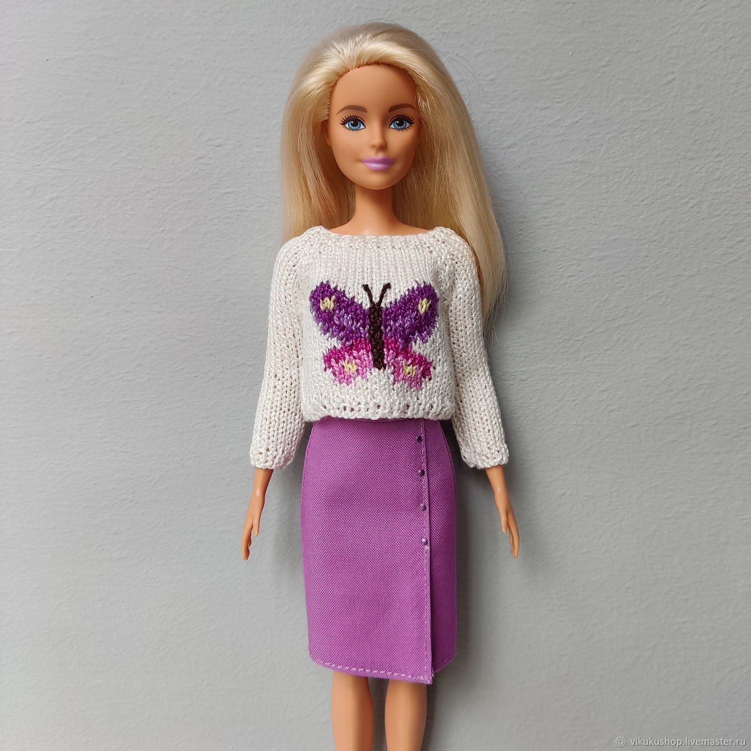 Одежда для кукол Барби: Свитер и юбка для Барби в интернет-магазине на ...