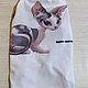 Order Clothing for cats T-shirt 'Sphinx kitten'. Happy-sphynx. Livemaster. . Pet clothes Фото №3