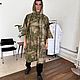 Raincoat Raincoat PONCHO Camouflage Oxford fabric tailoring SPB. Mens outerwear. zuevraincoat (zuevraincoat). My Livemaster. Фото №4