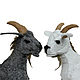 Tilly the Goat and Willy the Goat. Stuffed Toys. izergil. Online shopping on My Livemaster.  Фото №2