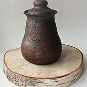 Русский стиль handmade. Livemaster - original item Russian-style tableware: small ceramic Cup/jug.. Handmade.