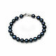 Pearl bracelet, Black pearl bracelet New Year Winter. Bead bracelet. Irina Moro. My Livemaster. Фото №6
