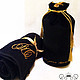 Set a Bag of velvet towel and bath towel with embroidery, Gift wrap, Moscow,  Фото №1