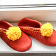Clogs, felted clogs, Slippers, Domodedovo,  Фото №1